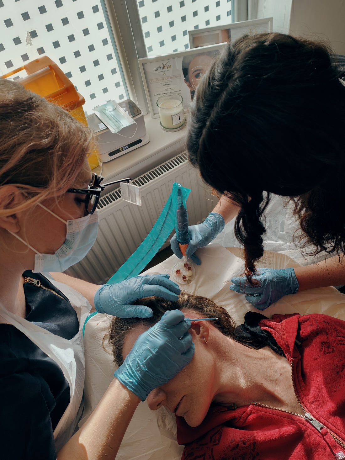 Marcella’s Mentorship Journey: Building Confidence and Skills in Scar Camouflage with Jo Bregazzi